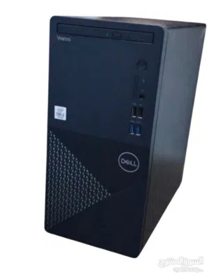 صندوق كمبيوتر جيل عاشر من شركه ديل للبيع  الصندوق فقط بمعالج core i3 10100 الجهاز من الأجيال الجديده