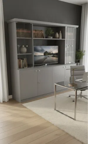 مكتبة حائط للبيع   Wall unit for sale