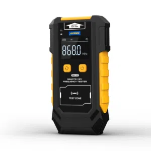 يتوفر لدينا جهاز   يعمل على اختبار بطارية المفتاح    Remote_key_frequency_tester