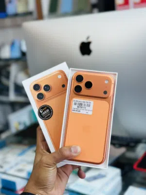 iPhone 17Promax256Gb Orange Arabic Smooth Oman official version Amazing Device