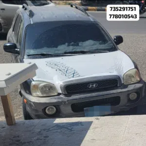 للبيع: هيونداي سنتافي 2003 (بسعر لقطة) تعز الحوبان  650 الف بس