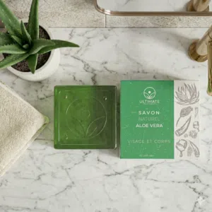 savon naturel aloe Vera القضاء على حب الشباب