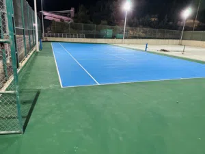 ارضيات ملاعب اكريليك مع مطاط لملاعب متعدد الاغراض