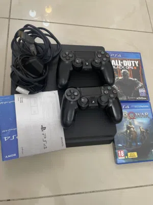 Ps4 500gb (used) with extra controller and 2 games Call of duty black ops3 and god of war