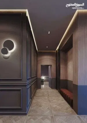 شقة للبيع في بن عاشور بالقرب من مدرسة التقدم/ عماره حديثة البناء تشطيب vip موقع مميز