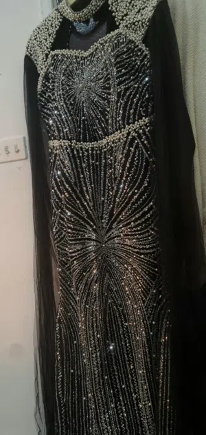 red and black gown M and L size