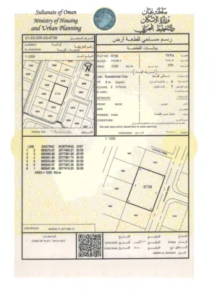 Residential Land for Sale in Muscat Amerat