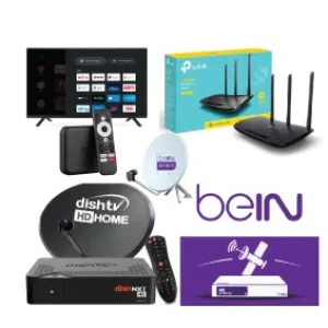 Dish TV Receiver And Android Box Sales and Fixing homes and Wi-Fi routers Sales and Fixing