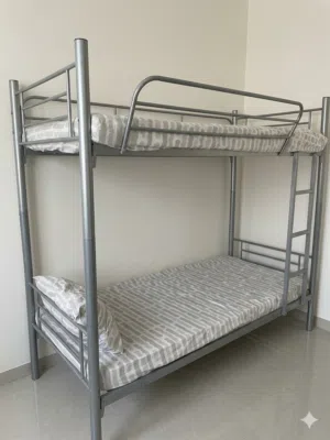 سرير للأطفال طابقين مقاساته 190 × 90 مع مرتبتين  Children's bunk bed, 190 x 90 cm, with two mattress