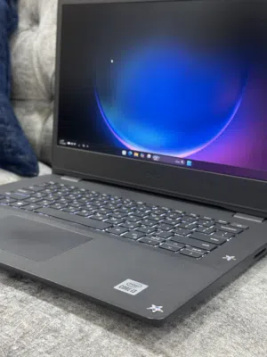 لابتوب ديل (Dell Vostro 3401) مستخدم بحالة ممتازة جداً ونظيفة كيبورد مضيء وشكل انيق جدا