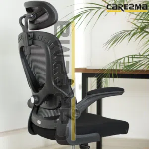 A D1 MANAGER WITH HEADREST AND LUMBAR CHAIR FULL BLACK MMD2