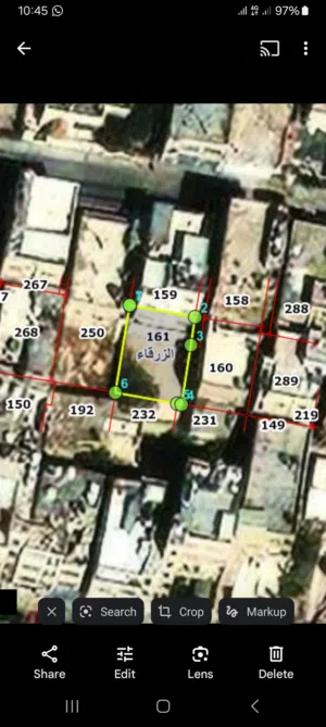 Residential Land for Sale in Zarqa Hay Al Ameer Mohammad