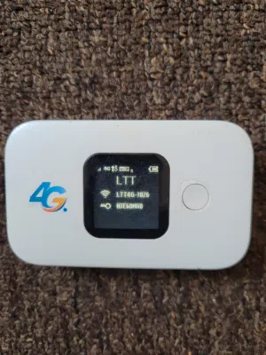 راوتر ماي فاي Ltt 4g الأصلي مستعمل يخدم شفرة Ltt 4g بس