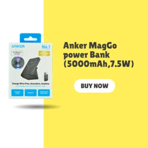 Anker MagGo power Bank (5000mAh,7.5W) / بور بانك انكر