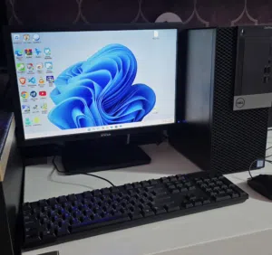 Dell Desktop Intel i7 / 16GB DDR4 Ram, 512GB~NVMe M.2 SSD including Monitor + Keyboard + Mouse