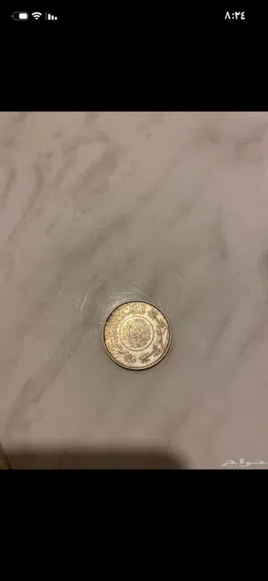 ريال الملك عبدالعزيز قديم فضه عيار 1000