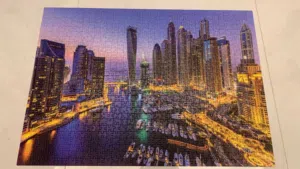 تحفة فنية فريدة بانوراما دبي الساحرة