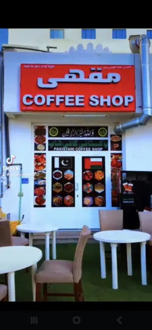 Coffee shop with all acupment and all paper registered clear open morning till 12 midnight