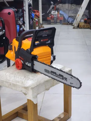 منشار بطارية مكينة قص حطب خشب أشجار صغيرة لاسلكي شرش كهرباء كهربائي شركة اي بور IPOWER انش 16 اصلي