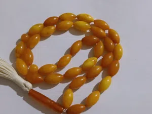 مسابح كهرب ملكي قديم مغلف