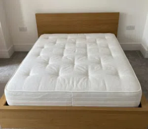 IKEA bed urgent for sale150/200 just for 20KD used like new