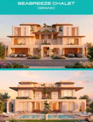 شاليهات في palm hills Ras Elhekma شراكة مع شركة مدن الاماراتيه