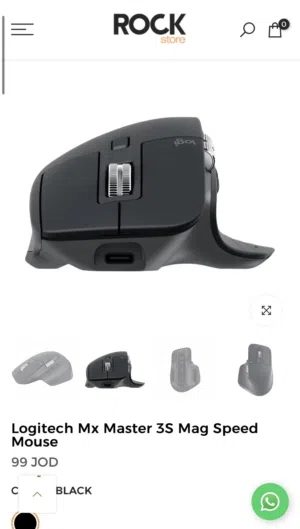 : Logitech MX Master 3S Wireless Performance Mouseماوس