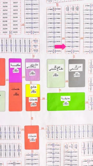 توزيع المواني قطعة مساحة 250 متر