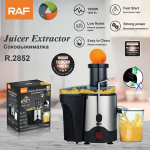 عصير طازج.. بدون ضجيج!  استمتع بهدوء الصباح مع عصارة RAF الأنيقة.