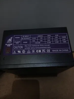 باور سبلاي ARGO AX-650 RGB 650W