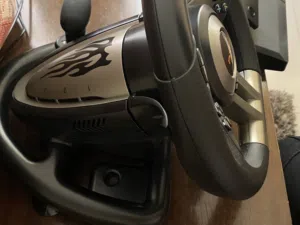 PlayStation compatible steering wheel ps4 , ps5 , Nintendo .