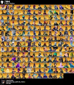 Epic games Fortnite  Rocket League +  حساب 249 Games account