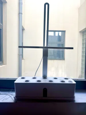 Hydroponic Planter. For 9 plants. With lighting