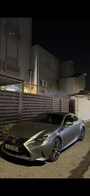 للبيع لكزس RC350 2017   ممشى 165 ألف، فل أوبشن، نظيفة جداً ما شاء الله   سقف بانوراما، جلد كهرباء تب