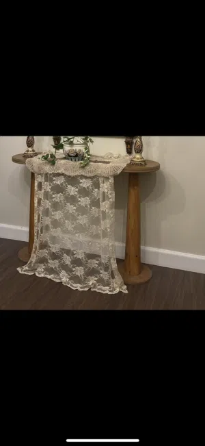 طاولة مدخل خشبية console