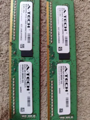 متوفر 22 قيقه رام ddr3 بسعر 300 دينار