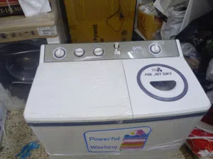 غسالة حوضين 12 كيلو صافي . سوبر تيك  7 كيلو غسيل  5 كيلو تنشيف  عروض عل الغسالات