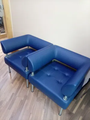 Sofa - leather armchair 3 Pieces Available