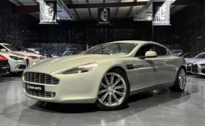 Aston martin  Rapide  Luxury perfomance  GCC  Low Mileage   Silver Blonde Exterior