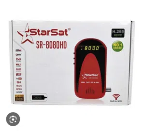 رسيفر ستارسات 8080 جهاز استقبال مميز جدا