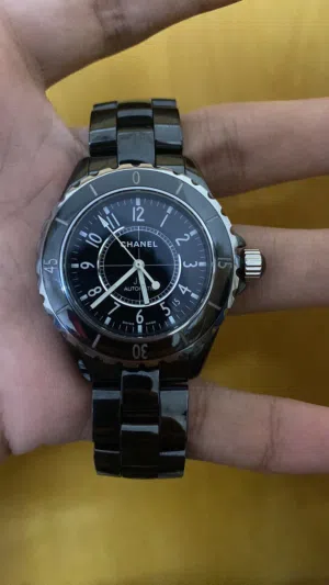 Channel j12 black ceramic