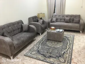 very clean six seater sofa set