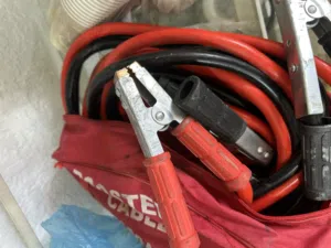 كيبل شحن اصلي 70 شعره طول 6 متر مع منفاخ 2 بيستون وحبال جر ثقيله الحصن اربد