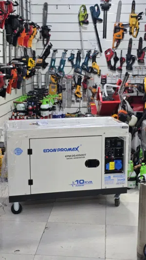 جرنيتر ديزل سايلنت 10KVA قوة 8500 واط Diesel electricity generator صافي 8000 واط جودة ممتازة المعبيل