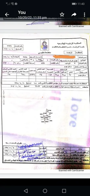 Residential Land for Sale in Zarqa Shomer