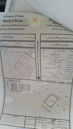 أرض زاويه للبيع