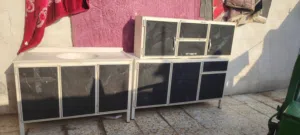 كاونتر نضيف وجديد 3 قطع  مكاني القبله سعره 250 وبي مجال