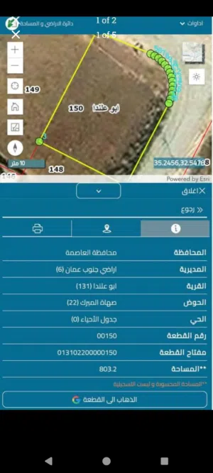Residential Land for Sale in Amman Abu Alanda