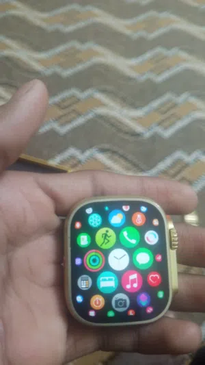 ساعه ذكيه سمارت وتش لي البيع 120 دينار حاله ممتازه ربي يبارك