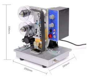 ماكنة طباعة تاريخ بواسطة كبسة
